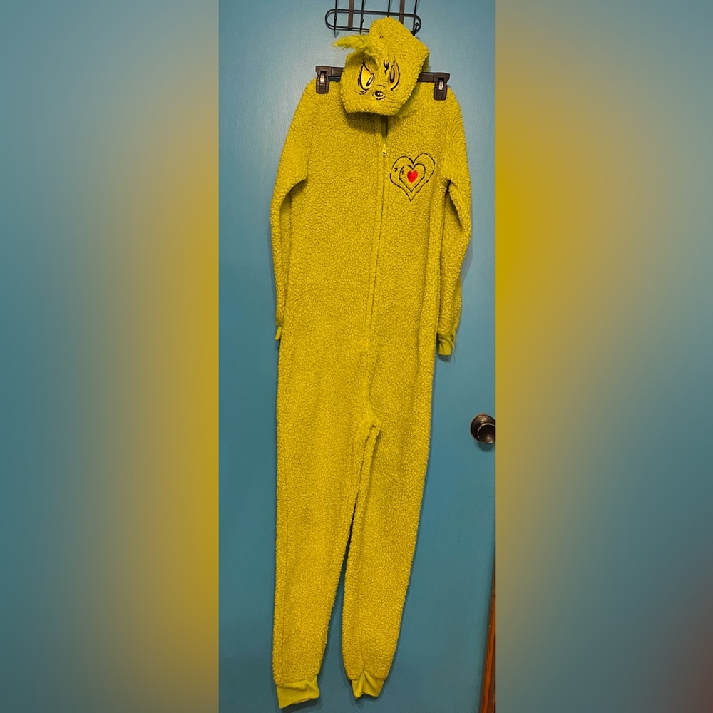 Dr Seuss The Grinch Adult Onesie